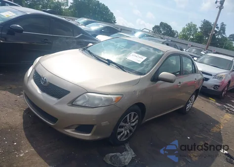 2009 Toyota Corolla Xle from USA, damaged, VIN 1NXBU40E79Z061895